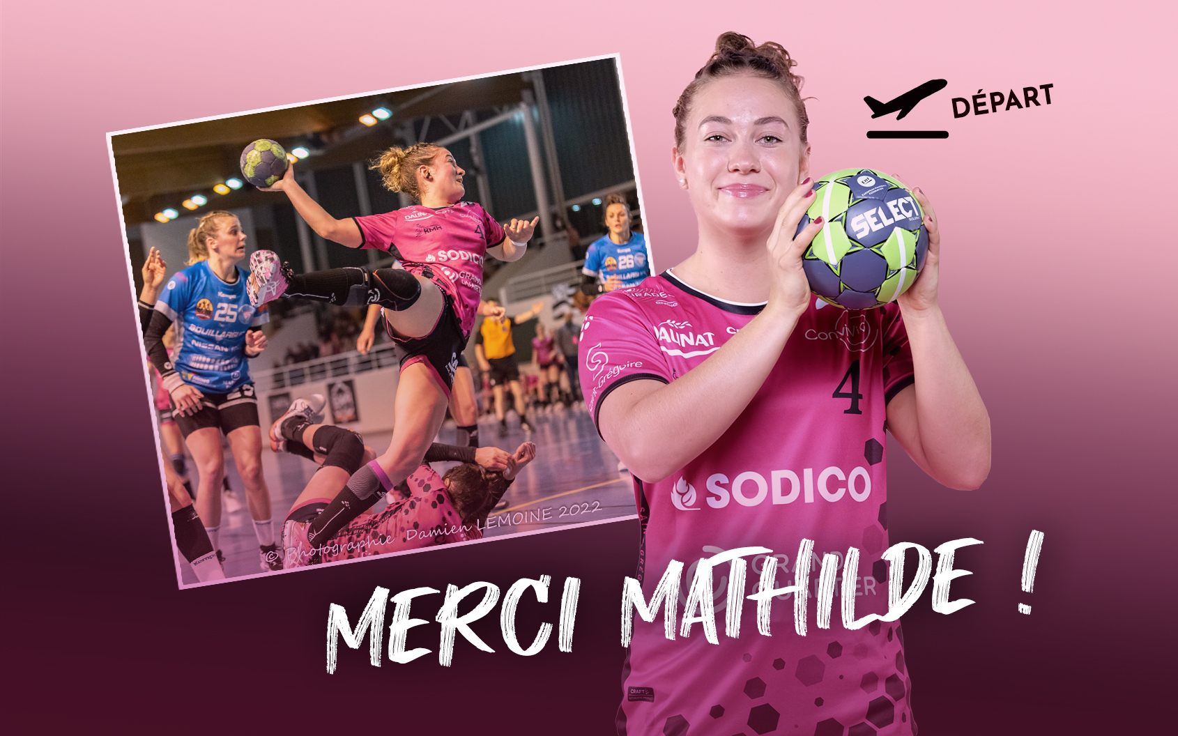 Départ Mathilde mélique